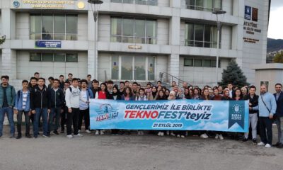 Bursa Büyükşehir Belediyesi, bilim meraklılarını TEKNOFEST’le buluşturdu