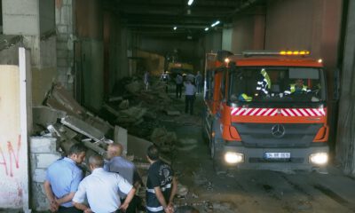 Esenler Otogarı’ndaki metruk binalar yıkıldı