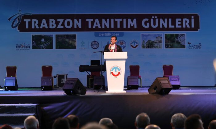 İmamoğlu, Trabzon Günleri’nde…