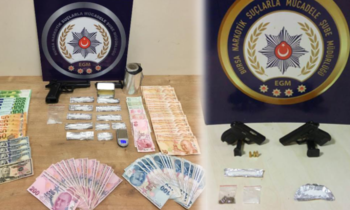 Bursa’da uyuşturucu operasyonu: 2 kişi tutuklandı