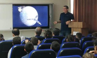 NASA’da görevli Türk bilim insanı, Şehit Zeki Burak Okay Ortaokulu’nda