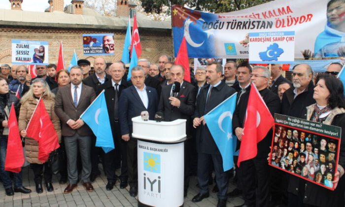 İYİ Parti Bursa’da, Uygur Türklerine yapılan soykırıma sessiz kalmadı