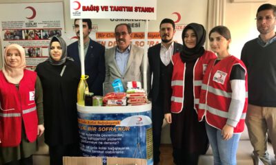 Türk Kızılay Osmangazi Şubesi’nden yardım kampanyası