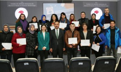 Bursa’da üretici örgütü temsilcilerine dış ticaret eğitimi