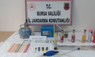 Bursa’da uyuşturucu operasyonu; 2 şüpheli gözaltında