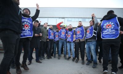 Bursa’da otomotiv firmasında iş bırakma eylemi