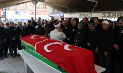 Bursa’da hayatını kaybeden MHP İlçe Başkanı Beysir, toprağa verildi