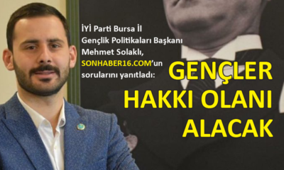 Mehmet Solaklı, İYİ Partili gençleri delege adayı olmaya davet etti