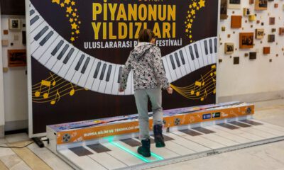 Piyanonun yıldızları Bursa’da parlıyor