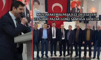 İYİ Parti Mustafakemalpaşa’da Tevfik Demir, adaylığını açıkladı
