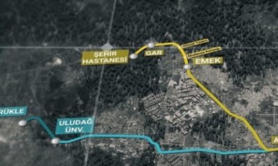 Bursa’da metro hattı projesini Ulaştırma ve Altyapı Bakanlığı üstlendi