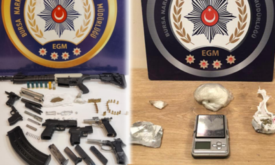 Bursa’da uyuşturucu operasyonunda 8 tutuklama
