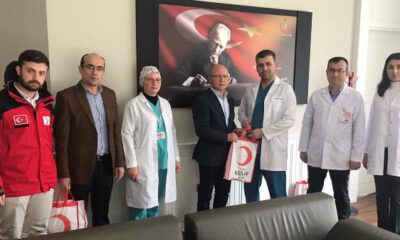 Türk Kızılayı’ndan Bursa’da hastalara hijyen seti