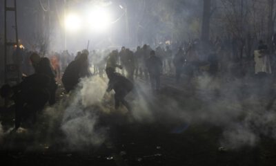 Yunanistan’dan sığınmacılara gaz bombalı müdahale