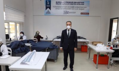 Bursa, kendi maskesini BUSMEK ile üretiyor