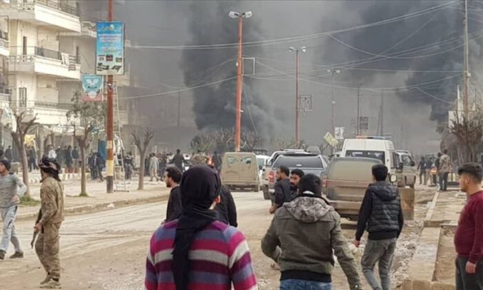 Afrin’de bomba yüklü tankerle terör saldırısı: 20 ölü