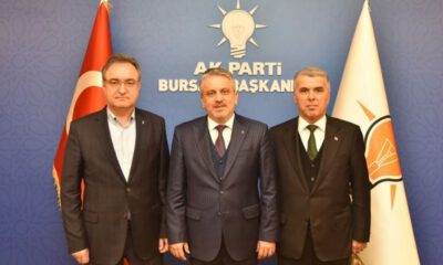AK Partili Nilüfer, İnegöl ve Kestel ilçe başkanları görevlerini devretti