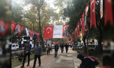 AKP’li belediye CHP’li belediyenin 23 Nisan için astığı bayrakları indirdi