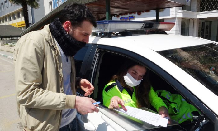 Bursa’da markete gittiğini söyleyen sürücüye 3 bin 150 lira ceza