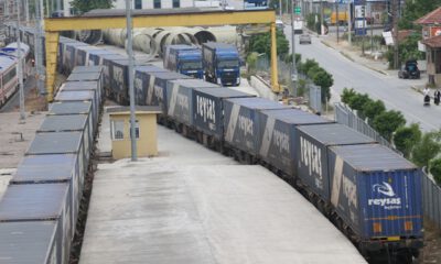 Marmaray geçişli ilk ihracat blok treni yola çıkıyor