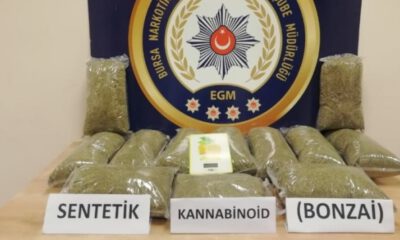 Bursa’da uyuşturucu operasyonu: 2 şüpheli gözaltında