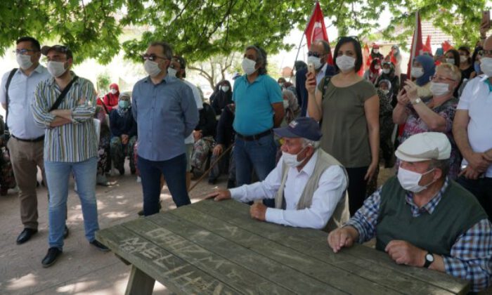 Bursa Barosu, madene karşı direniş gösteren köylülerin yanında