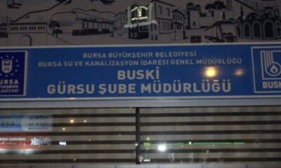 BUSKİ Gürsu Şube Müdürlüğü hizmet binası karantinaya alındı