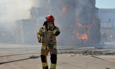 Bursa’da karton fabrikasında korkutan yangın