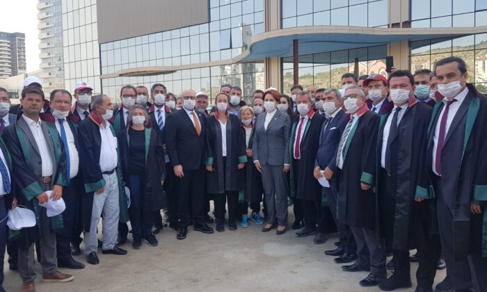 İYİ Parti lideri Akşener’den baro başkanlarına destek ziyareti