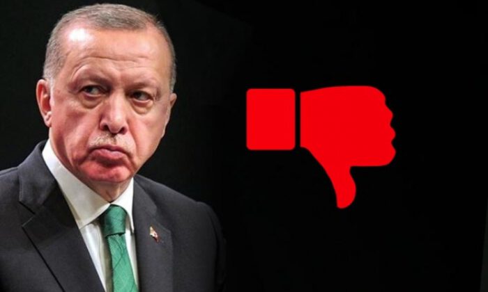Cumhurbaşkanı Erdoğan’ın yayınında ‘dislike’ rekoru