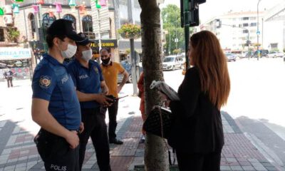 İnegöl’de maske takmayan 14 kişiye para cezası