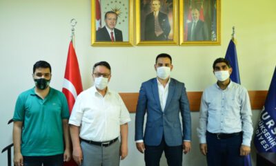 BBP’li Alfatlı’dan Belediyespor Kulübü Başkanı Dinçer’e ziyaret