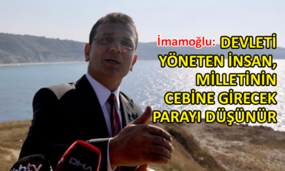 İmamoğlu, Kanal İstanbul’un Karadeniz’e açılacağı noktada konuştu