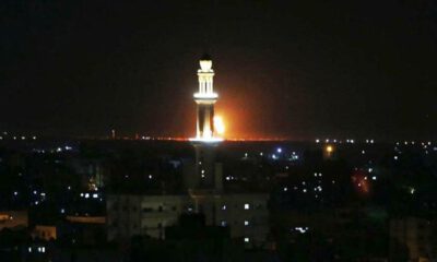 İsrail savaş uçakları Gazze’yi vurdu