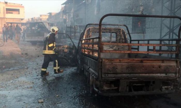 Afrin’de terör saldırısı: 9 ölü, 43 yaralı