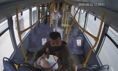 Bursa’da maskesiz yolcu ile şoför kavgasında kan aktı