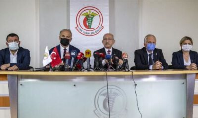 CHP Genel Başkanı Kılıçdaroğlu’ndan TTB’ye ziyaret