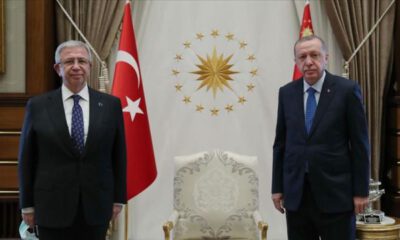 Cumhurbaşkanı Erdoğan, Mansur Yavaş’ı kabul etti