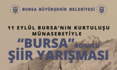 Bursa Büyükşehir’den ödüllü şiir yarışması