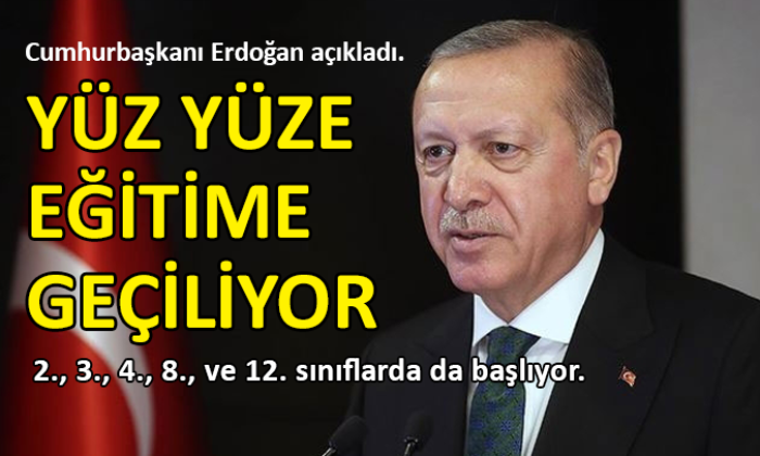 Cumhurbaşkanı Erdoğan’dan kritik açıklamalar…