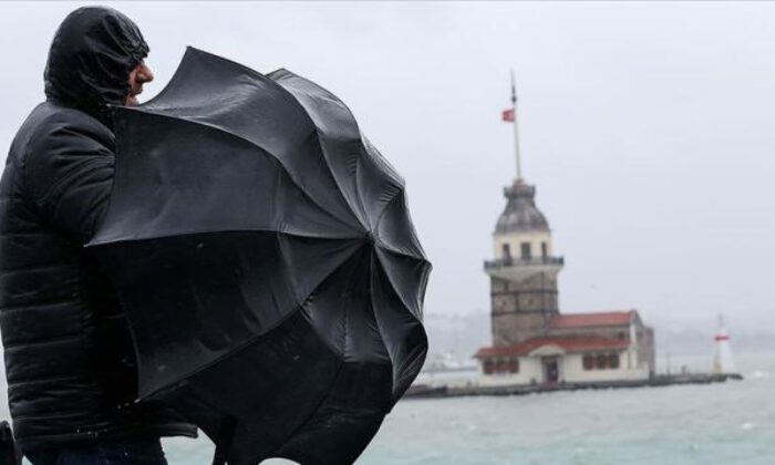 İstanbul ve çevre illere fırtına uyarısı