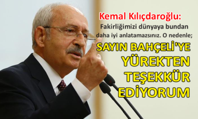 CHP Genel Başkanı Kılıçdaroğlu’ndan ‘askıda ekmek’ tepkisi