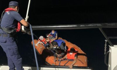 Urla açıklarında çok sayıda sığınmacı yakalandı