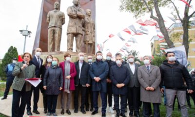 Bakırköy Belediyesi tarafından ‘Sağlık Çalışanlarına Saygı Anıtı’ açıldı
