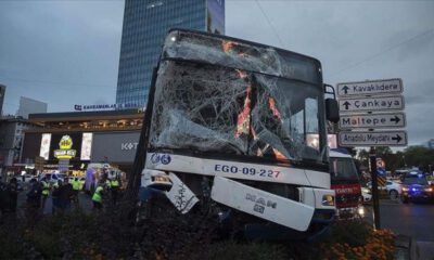 Başkentte otobüs kazası: Çok sayıda yaralı
