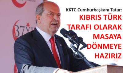 KKTC Cumhurbaşkanı Tatar’dan Rum kesimine çağrı