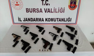 Bursa’da silah kaçakçılığı şüphelisi gözaltına alındı