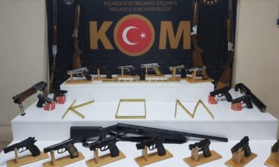Bursa merkezli silah ticareti operasyonu: 53 gözaltı