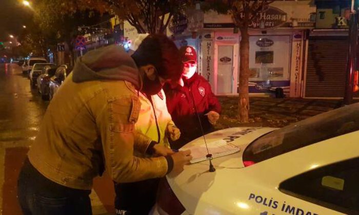 Bursa’da sokağa çıkma kısıtlamasına uymayan 11 kişiye cezai işlem