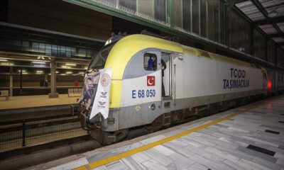 Çin’e giden ilk ihracat treni Ankara’dan geçti